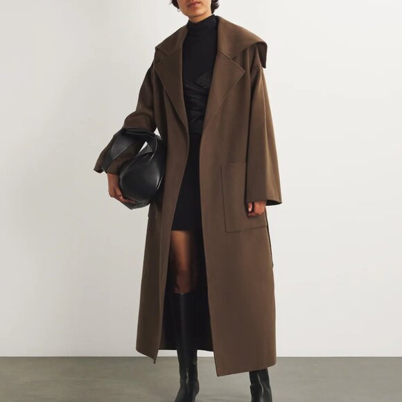 NANUSHKA - "Ruta" style - NWT - Double Wool And Silk Blend Coat - Size Medium - Picture 8 of 8